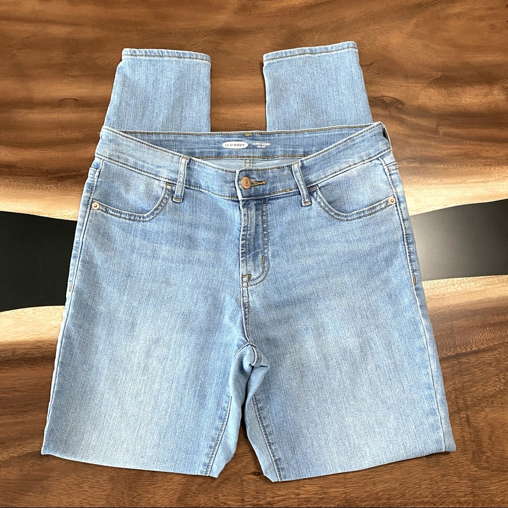 Old Navy Mid-Rise Super Skinny Jeans